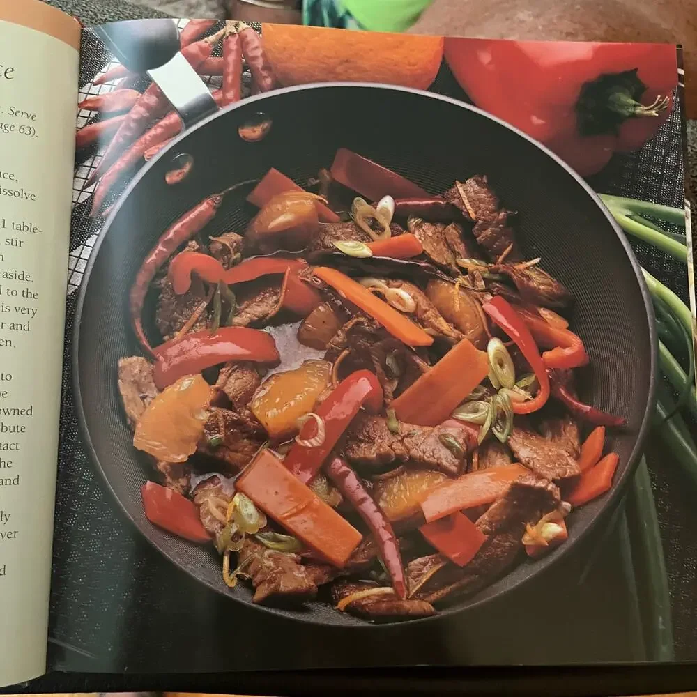 Williams-Sonoma Kitchen Library Stir Fry Cookbook Recipes